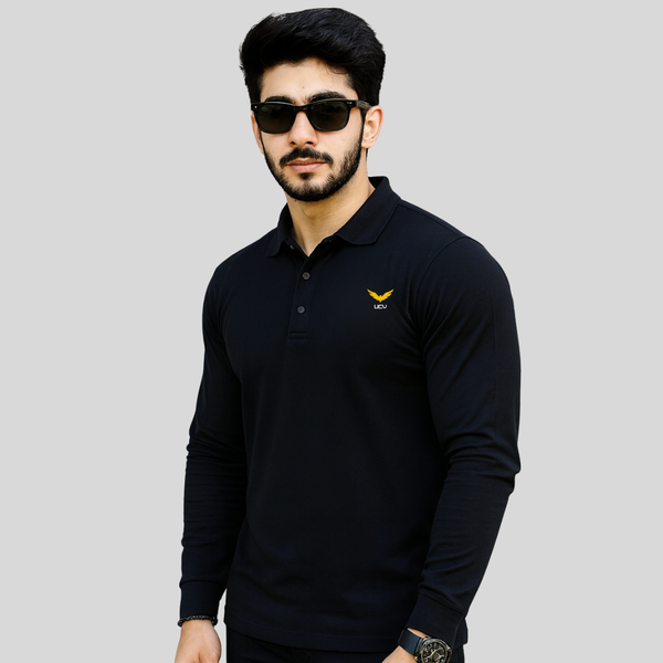 Premium Full Sleeve Shirt for Men Black