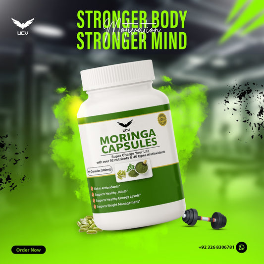 UCV Moringa Capsules — Stronger Body, Stronger Mind