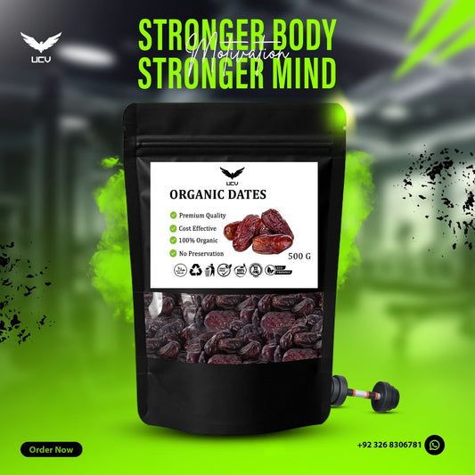 UCV Organic Dates — Pure, Nutritious & Naturally Sweet Superfood