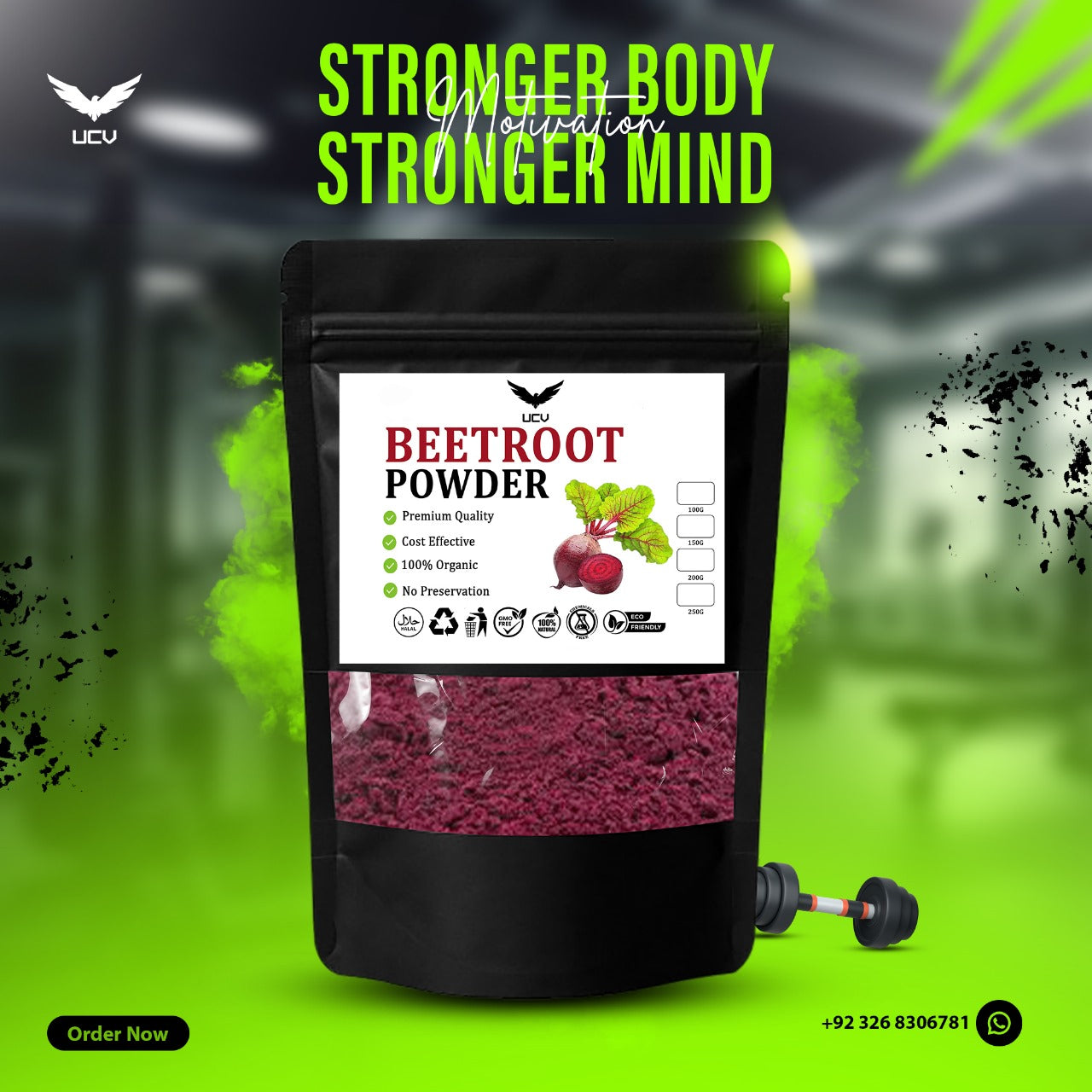 UCV Organic Beetroot Powder